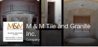 M & M Tile and Granite Inc. Logo